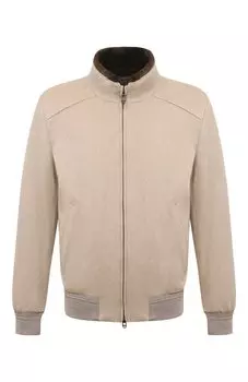 Бомбер с отделкой из меха нутрии MUST