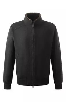 Бомбер с отделкой из меха нутрии MVST