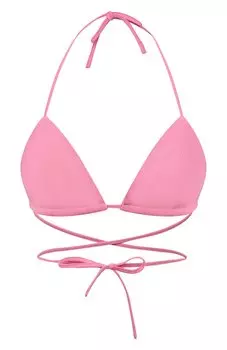 Бра-топ из хлопка и льна Giuseppe di Morabito