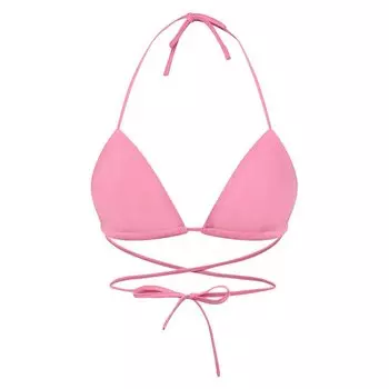 Бра-топ из хлопка и льна Giuseppe di Morabito