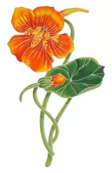 Брошь Русские самоцветы