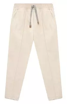 Брюки из экокожи Eleventy