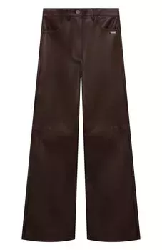 Брюки из экокожи Monnalisa