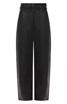 Брюки из экокожи Sportmax