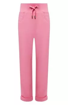 Брюки из хлопка и кашемира Balmain