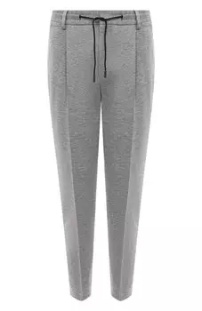 Брюки из хлопка и кашемира Boss Camel