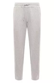 Брюки из хлопка и кашемира Brunello Cucinelli