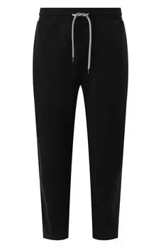 Брюки из хлопка и кашемира Brunello Cucinelli