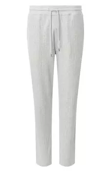 Брюки из хлопка и кашемира Brunello Cucinelli