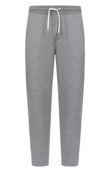 Брюки из хлопка и кашемира Brunello Cucinelli