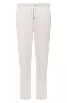 Брюки из хлопка и кашемира Brunello Cucinelli