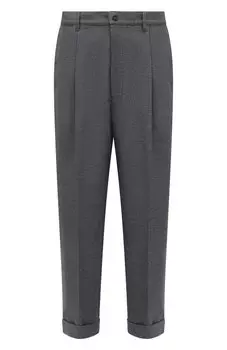 Брюки из хлопка и кашемира Giorgio Armani