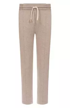 Брюки из хлопка и кашемира Gran Sasso