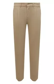Брюки из хлопка и кашемира Kiton