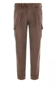 Брюки из хлопка и кашемира Sartorio