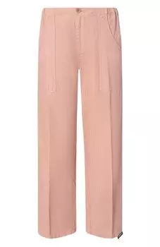 Брюки из хлопка и льна Aspesi