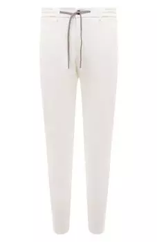 Брюки из хлопка и льна Berwich