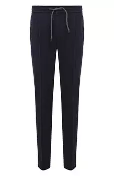Брюки из хлопка и льна Brunello Cucinelli
