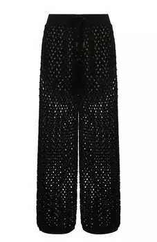 Брюки из хлопка и льна Brunello Cucinelli