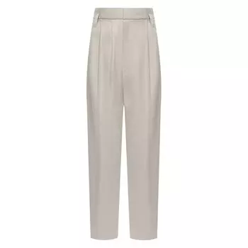 Брюки из хлопка и льна Brunello Cucinelli