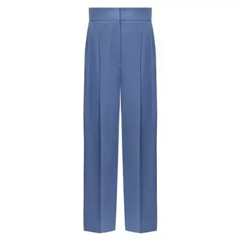 Брюки из хлопка и льна Brunello Cucinelli