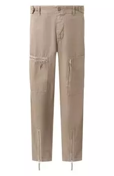 Брюки из хлопка и льна C.P. Company