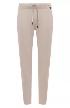 Брюки из хлопка и льна Capobianco