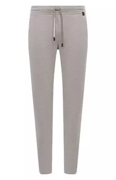 Брюки из хлопка и льна Capobianco