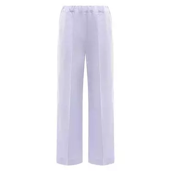 Брюки из хлопка и льна Colombo