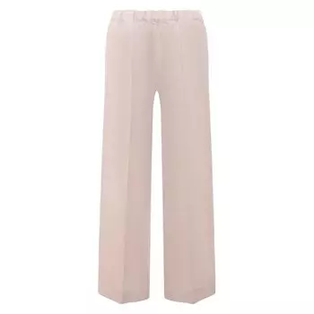 Брюки из хлопка и льна Colombo