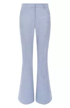 Брюки из хлопка и льна DMN