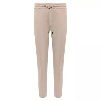 Брюки из хлопка и льна Dondup