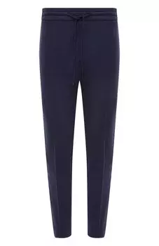 Брюки из хлопка и льна Dondup