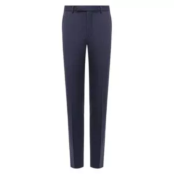 Брюки из хлопка и льна Zegna