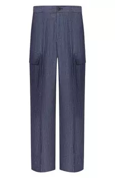 Брюки из хлопка и льна Hevo