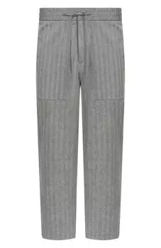 Брюки из хлопка и льна Iceberg