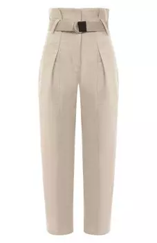 Брюки из хлопка и льна Iro