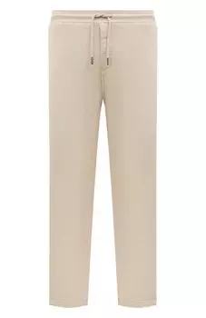 Брюки из хлопка и льна La Martina