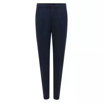 Брюки из хлопка и льна Loro Piana