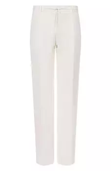 Брюки из хлопка и льна MVST