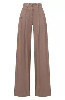 Брюки из хлопка и льна Panicale