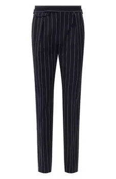 Брюки из хлопка и льна Ralph Lauren
