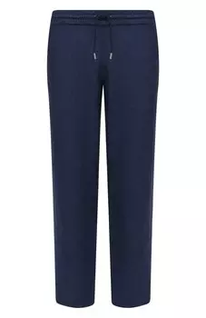 Брюки из хлопка и льна Sease