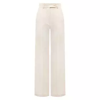 Брюки из хлопка и льна Seventy Venezia