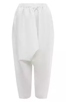 Брюки из хлопка и льна Tak.Ori