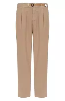 Брюки из хлопка и льна White Sand