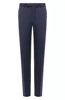 Брюки из хлопка и льна Zegna