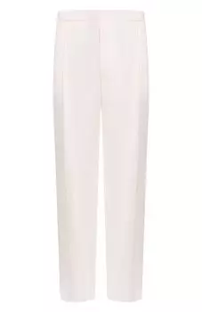 Брюки из хлопка и льна Zegna