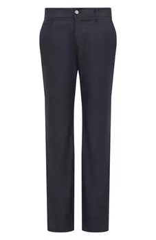 Брюки из хлопка и льна Zilli