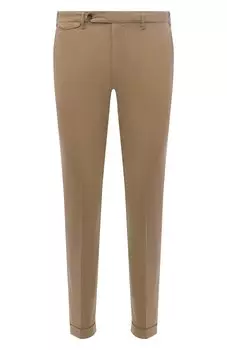 Брюки из хлопка и шелка Berwich